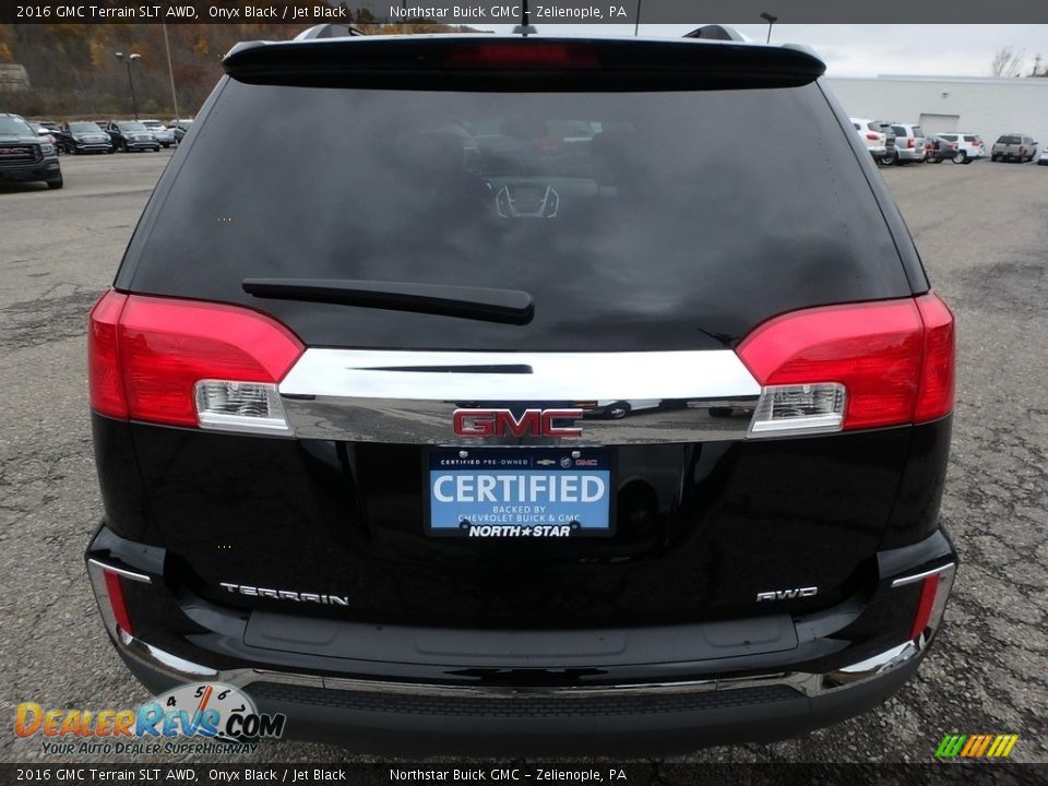 2016 GMC Terrain SLT AWD Onyx Black / Jet Black Photo #10
