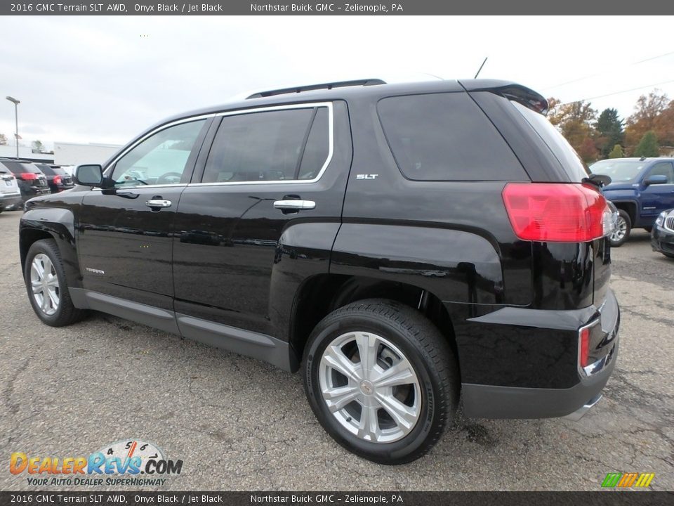 2016 GMC Terrain SLT AWD Onyx Black / Jet Black Photo #11