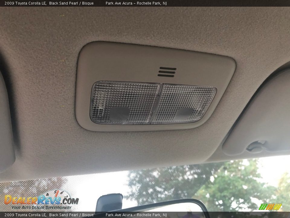 2009 Toyota Corolla LE Black Sand Pearl / Bisque Photo #16