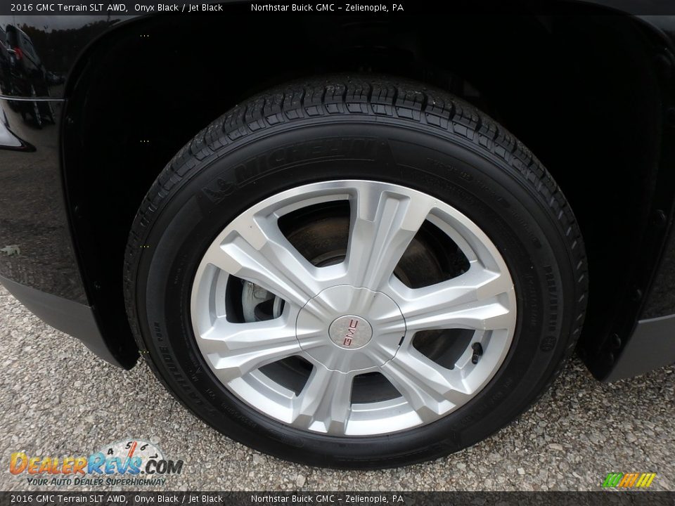 2016 GMC Terrain SLT AWD Onyx Black / Jet Black Photo #13