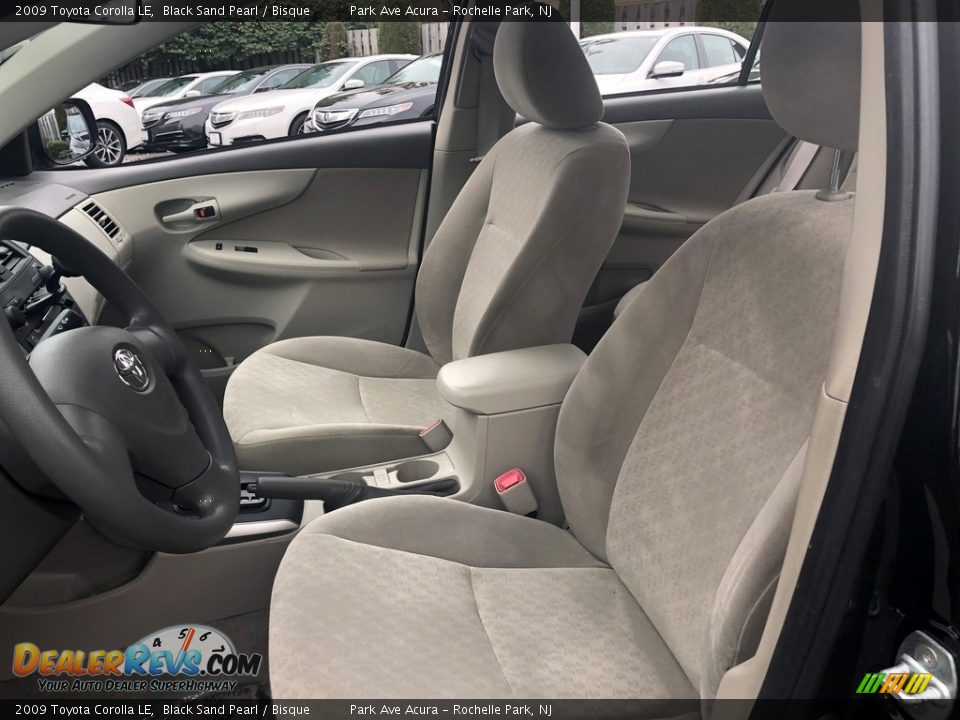 2009 Toyota Corolla LE Black Sand Pearl / Bisque Photo #18