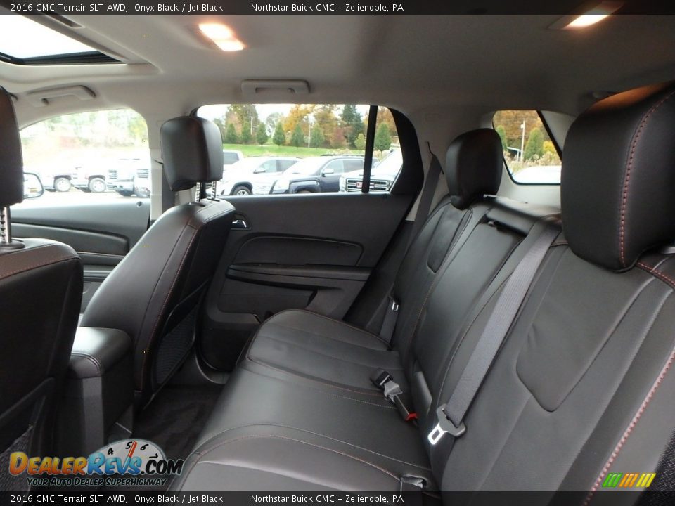 2016 GMC Terrain SLT AWD Onyx Black / Jet Black Photo #15