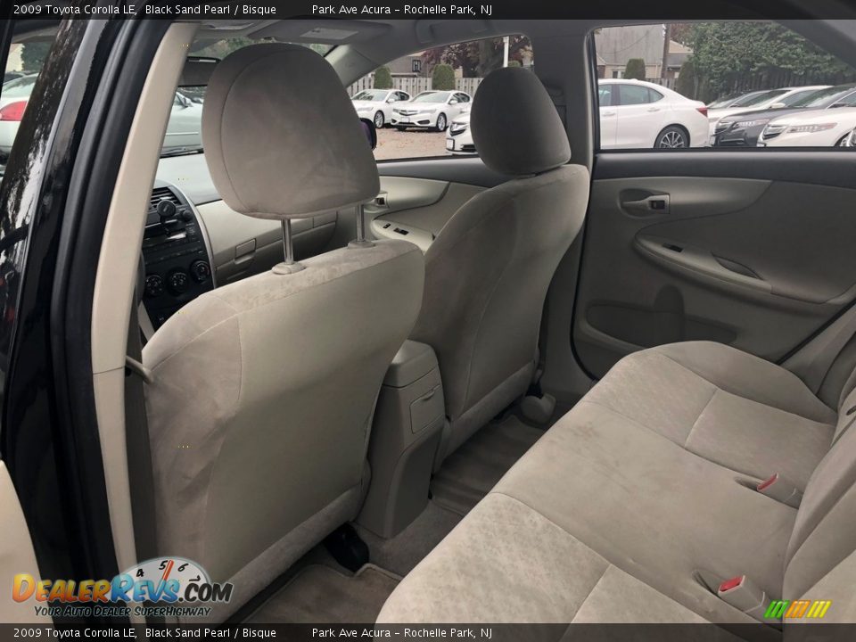 2009 Toyota Corolla LE Black Sand Pearl / Bisque Photo #19