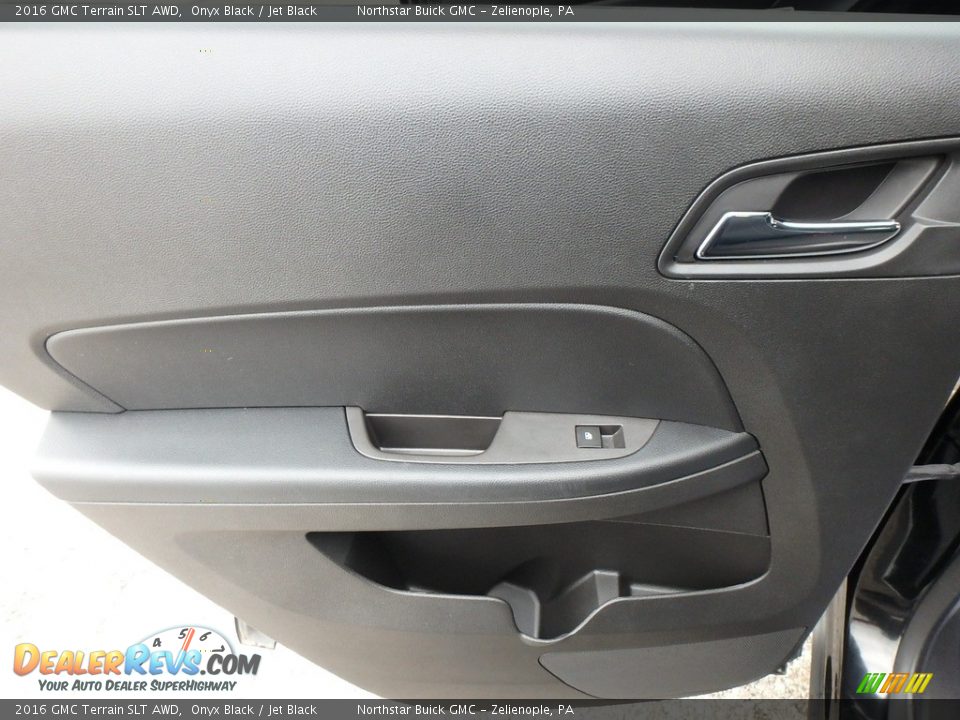 2016 GMC Terrain SLT AWD Onyx Black / Jet Black Photo #17