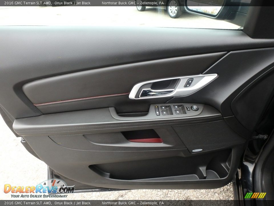 2016 GMC Terrain SLT AWD Onyx Black / Jet Black Photo #18