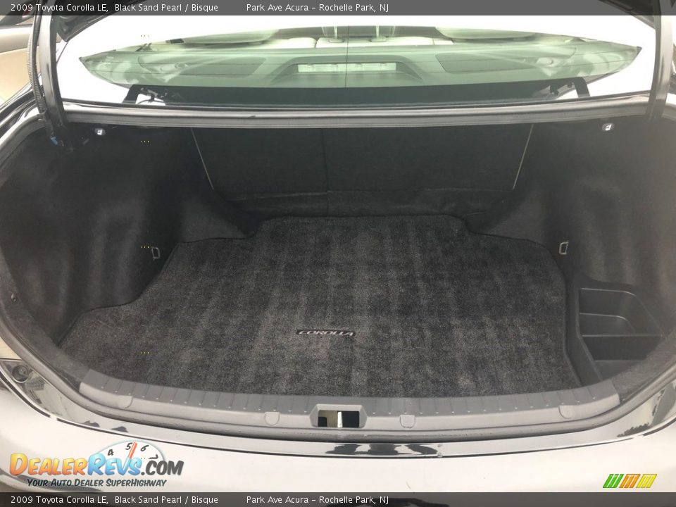 2009 Toyota Corolla LE Black Sand Pearl / Bisque Photo #21