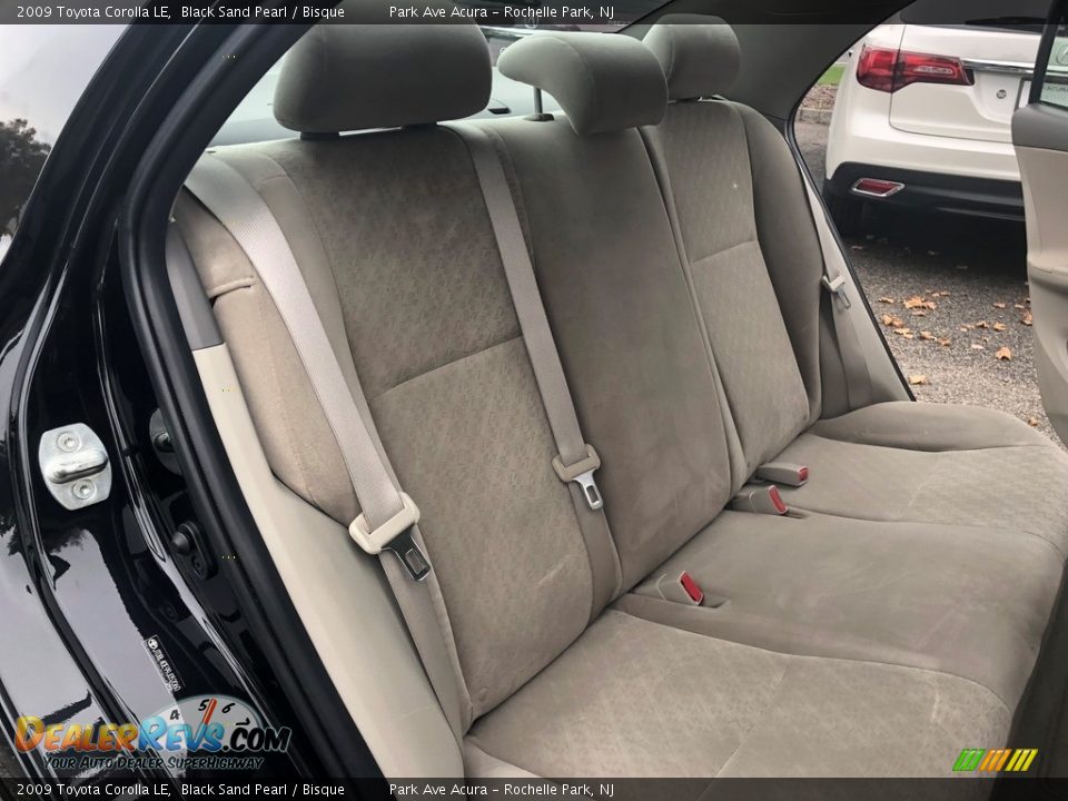 2009 Toyota Corolla LE Black Sand Pearl / Bisque Photo #24