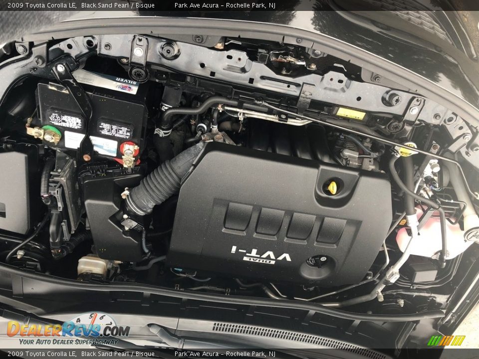 2009 Toyota Corolla LE Black Sand Pearl / Bisque Photo #27