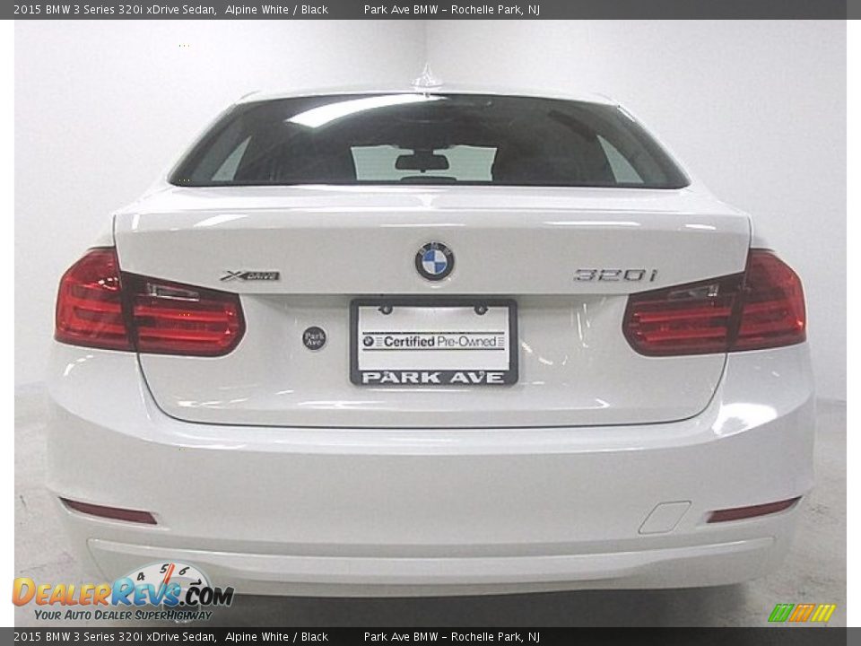 2015 BMW 3 Series 320i xDrive Sedan Alpine White / Black Photo #3