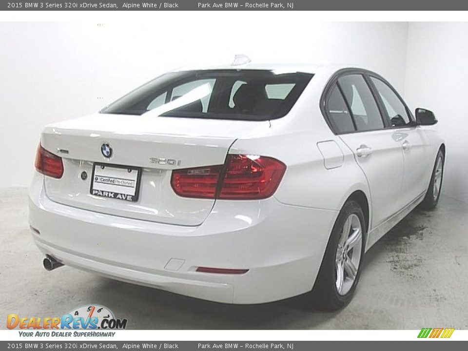 2015 BMW 3 Series 320i xDrive Sedan Alpine White / Black Photo #4