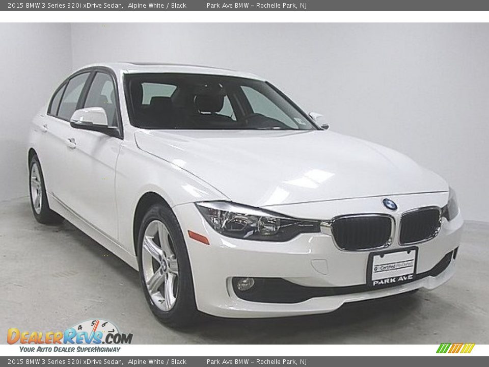 2015 BMW 3 Series 320i xDrive Sedan Alpine White / Black Photo #5