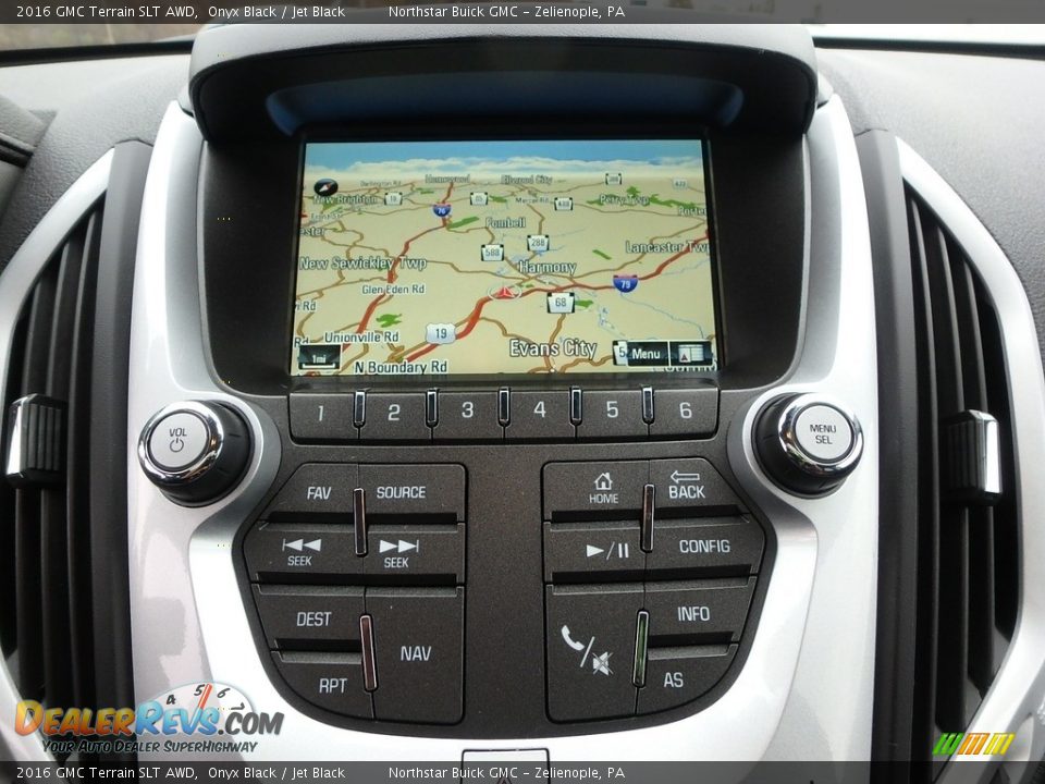 2016 GMC Terrain SLT AWD Onyx Black / Jet Black Photo #27