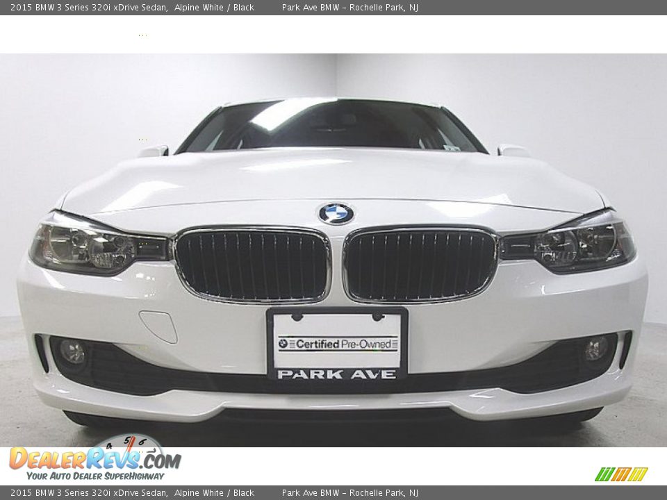 2015 BMW 3 Series 320i xDrive Sedan Alpine White / Black Photo #6