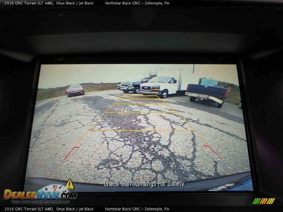2016 GMC Terrain SLT AWD Onyx Black / Jet Black Photo #30