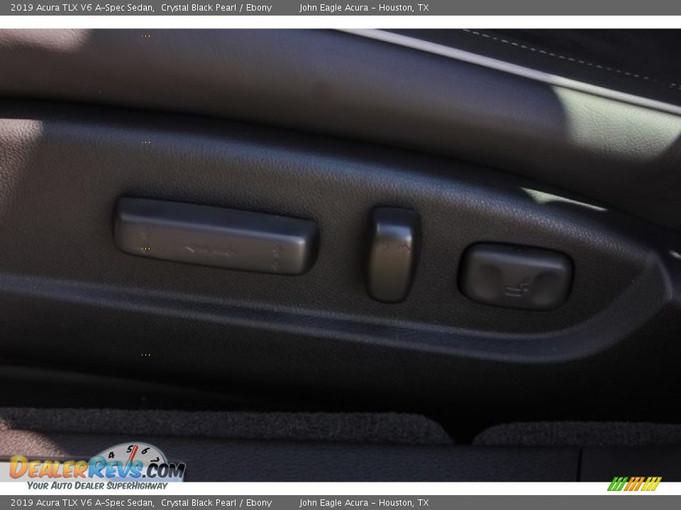 2019 Acura TLX V6 A-Spec Sedan Crystal Black Pearl / Ebony Photo #13
