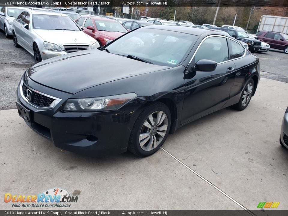 2010 Honda Accord LX-S Coupe Crystal Black Pearl / Black Photo #1