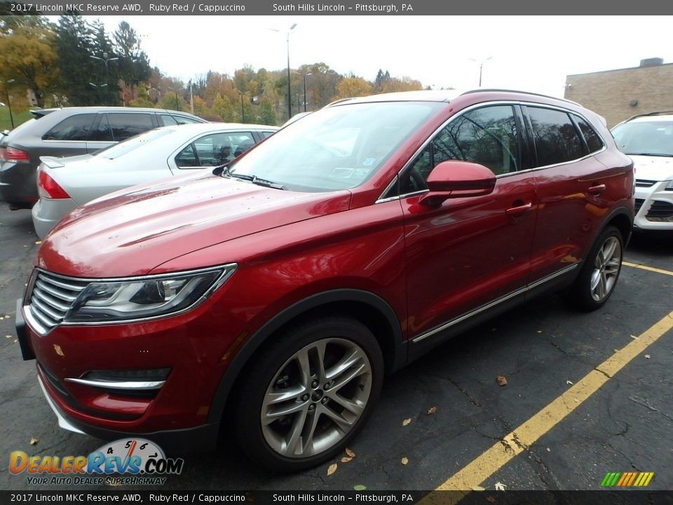2017 Lincoln MKC Reserve AWD Ruby Red / Cappuccino Photo #1