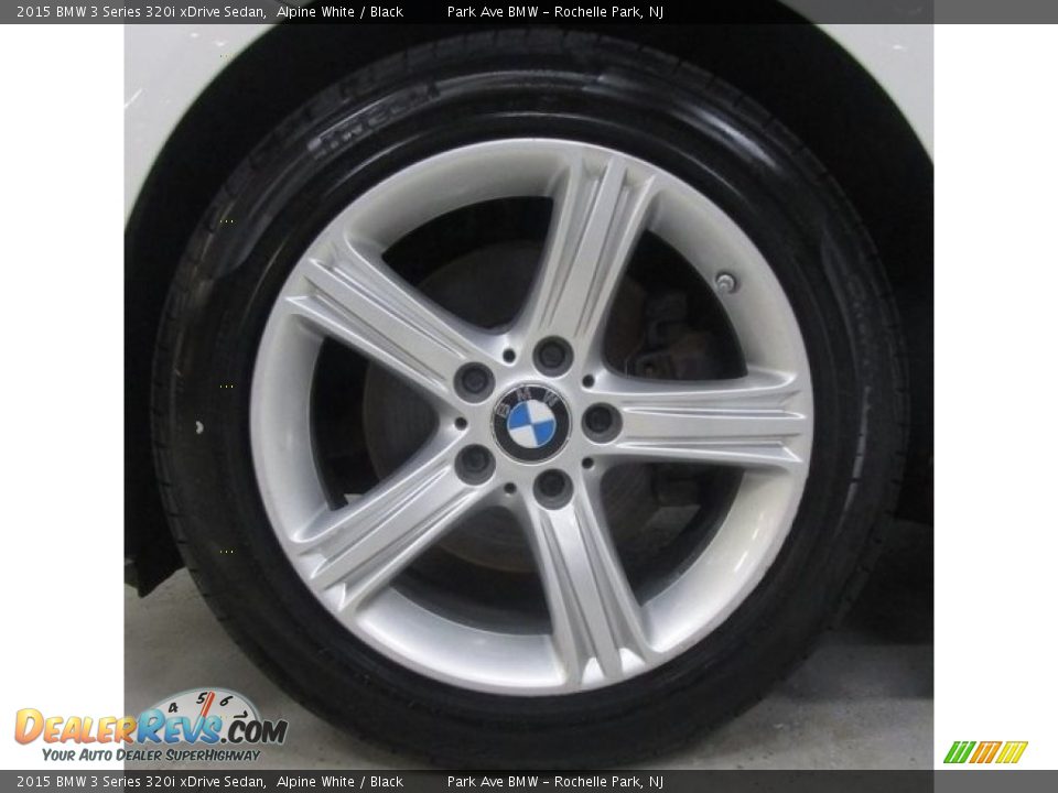 2015 BMW 3 Series 320i xDrive Sedan Alpine White / Black Photo #28