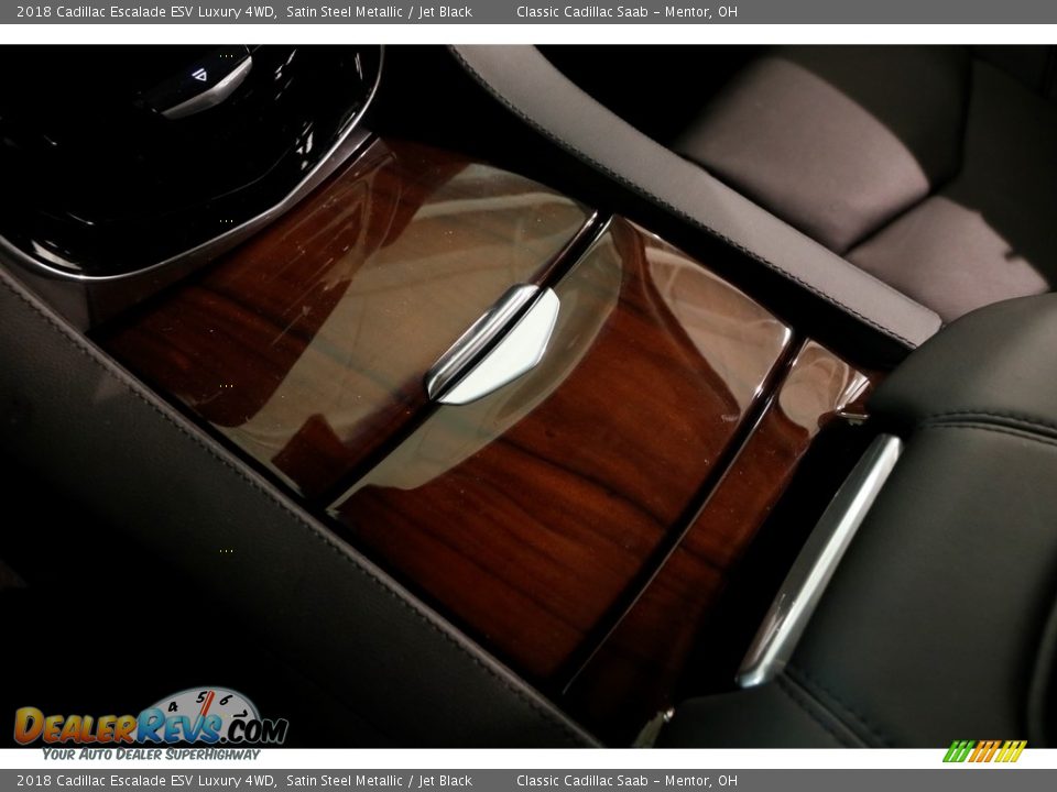 2018 Cadillac Escalade ESV Luxury 4WD Satin Steel Metallic / Jet Black Photo #19