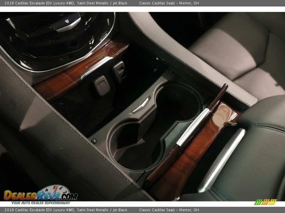2018 Cadillac Escalade ESV Luxury 4WD Satin Steel Metallic / Jet Black Photo #20