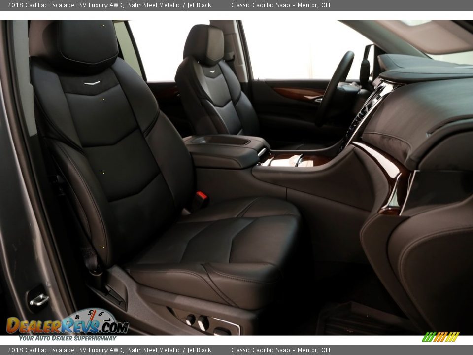 2018 Cadillac Escalade ESV Luxury 4WD Satin Steel Metallic / Jet Black Photo #22