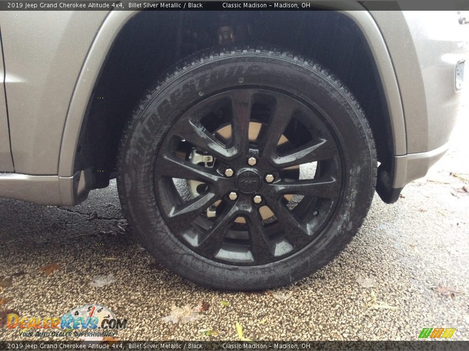 2019 Jeep Grand Cherokee Altitude 4x4 Billet Silver Metallic / Black Photo #7
