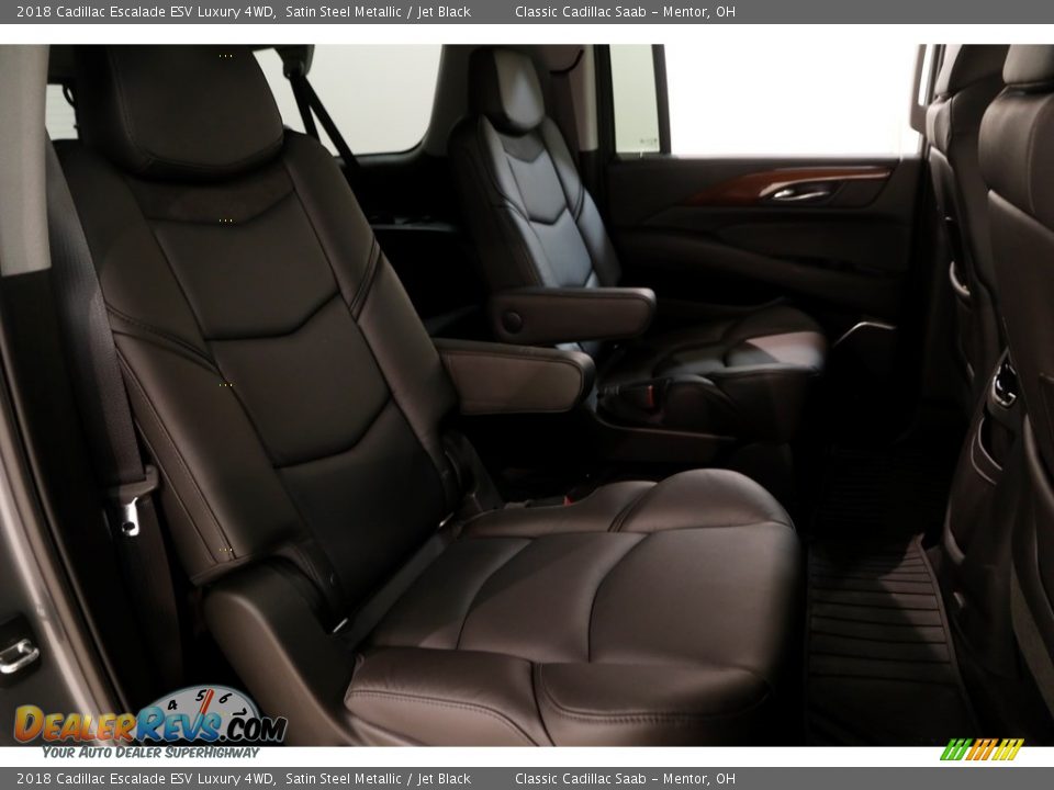 2018 Cadillac Escalade ESV Luxury 4WD Satin Steel Metallic / Jet Black Photo #23