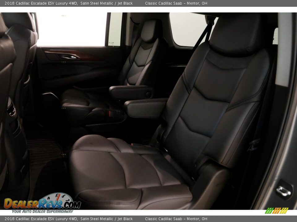 2018 Cadillac Escalade ESV Luxury 4WD Satin Steel Metallic / Jet Black Photo #24
