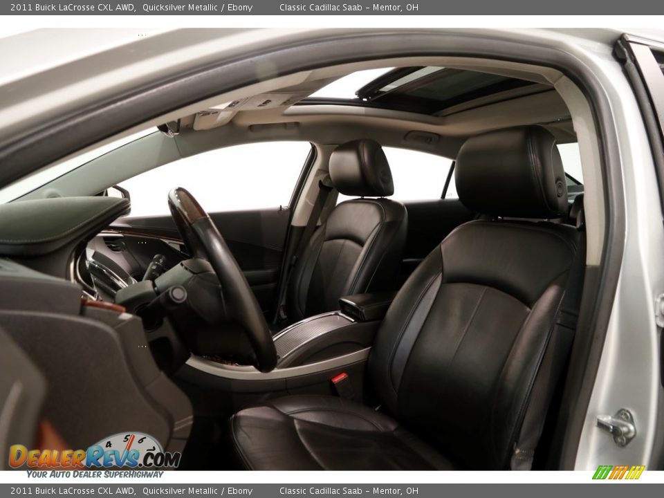 2011 Buick LaCrosse CXL AWD Quicksilver Metallic / Ebony Photo #5