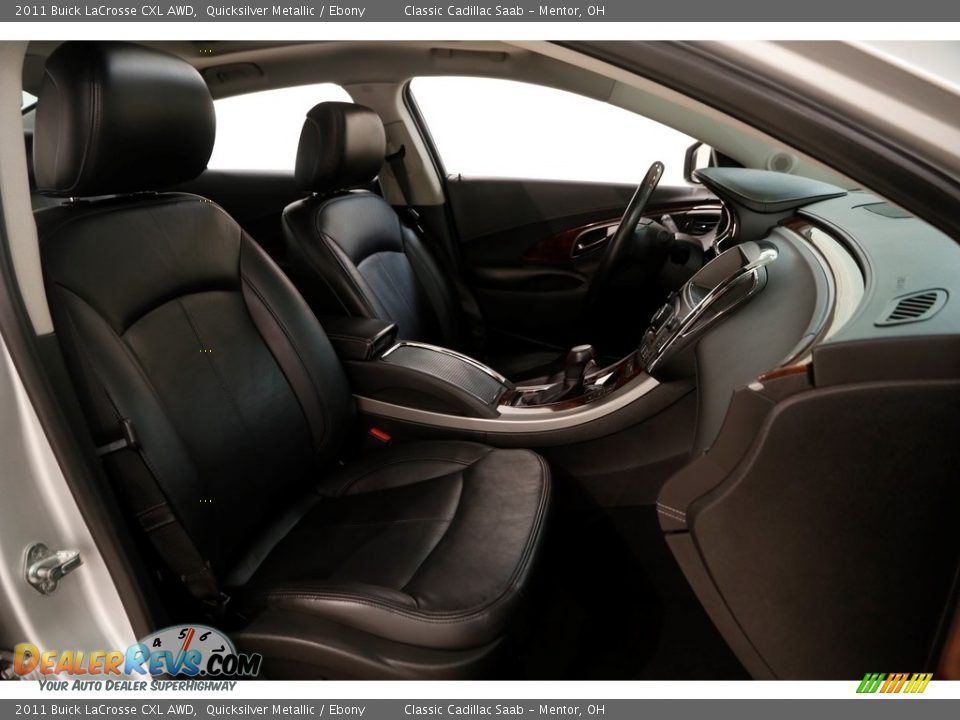 2011 Buick LaCrosse CXL AWD Quicksilver Metallic / Ebony Photo #15