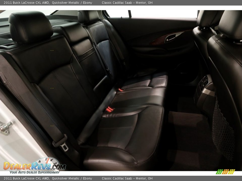2011 Buick LaCrosse CXL AWD Quicksilver Metallic / Ebony Photo #16