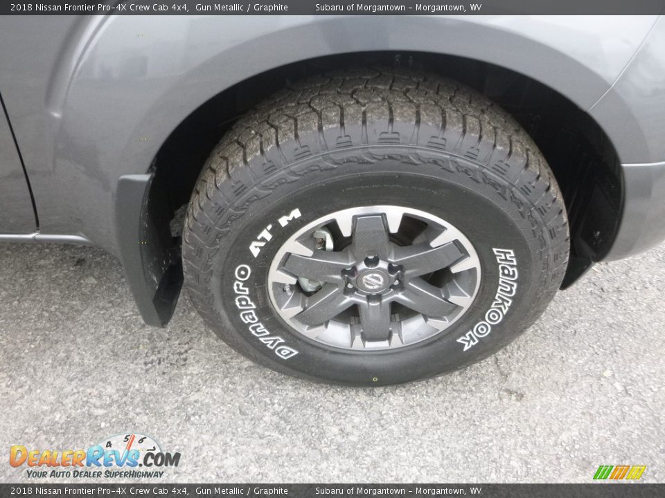 2018 Nissan Frontier Pro-4X Crew Cab 4x4 Gun Metallic / Graphite Photo #2