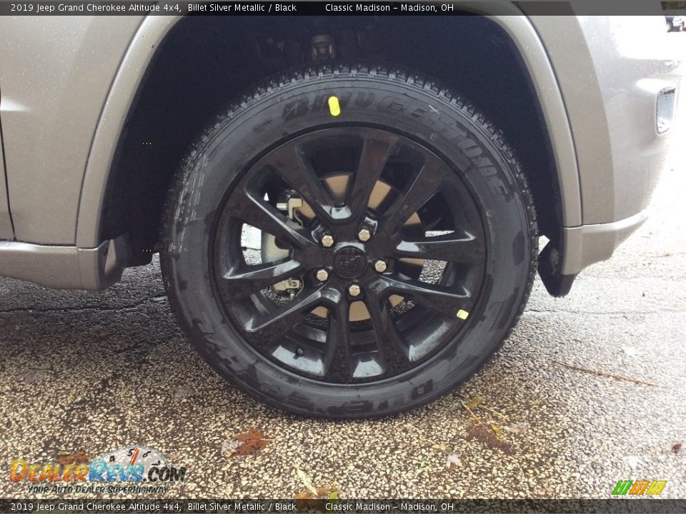 2019 Jeep Grand Cherokee Altitude 4x4 Billet Silver Metallic / Black Photo #7