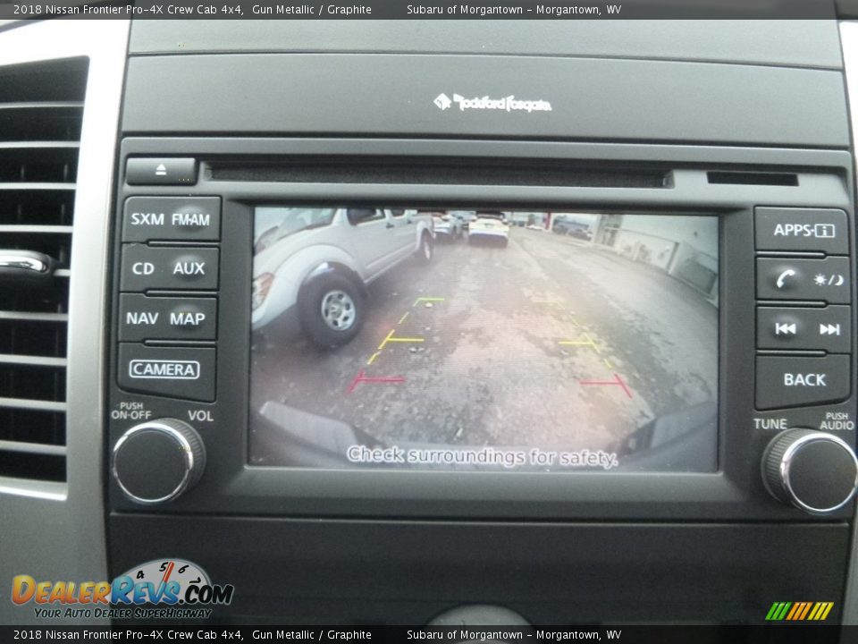 2018 Nissan Frontier Pro-4X Crew Cab 4x4 Gun Metallic / Graphite Photo #19