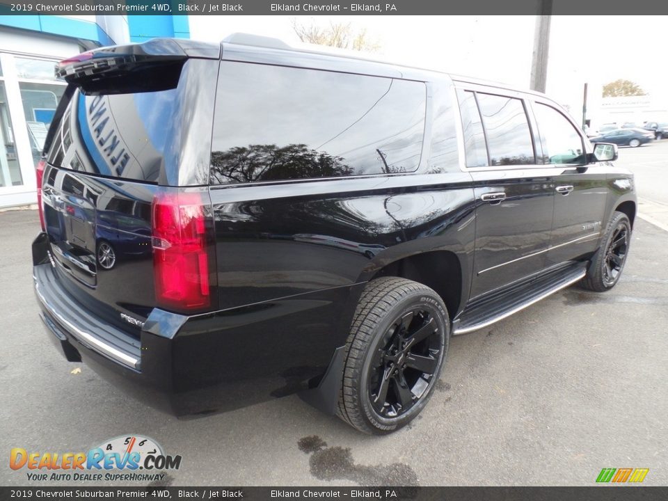 2019 Chevrolet Suburban Premier 4WD Black / Jet Black Photo #7