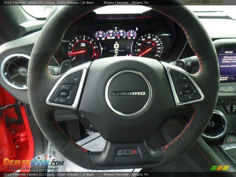 2019 Chevrolet Camaro ZL1 Coupe Steering Wheel Photo #19