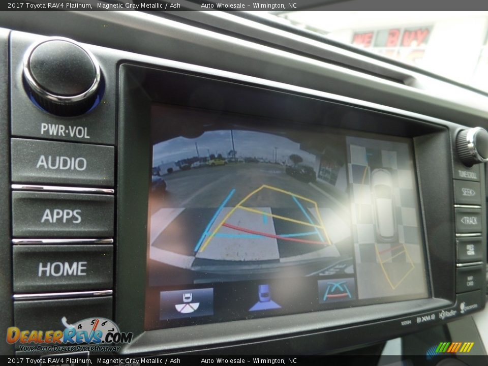 2017 Toyota RAV4 Platinum Magnetic Gray Metallic / Ash Photo #18