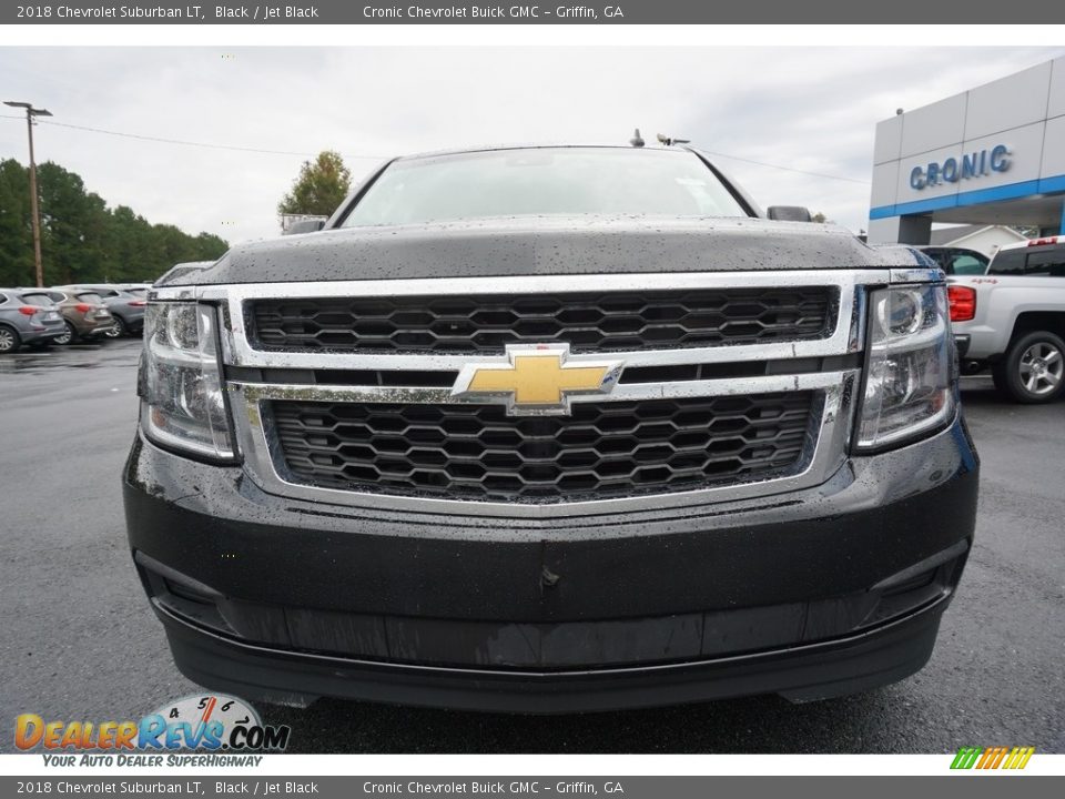 2018 Chevrolet Suburban LT Black / Jet Black Photo #2