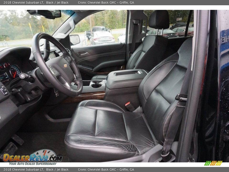 2018 Chevrolet Suburban LT Black / Jet Black Photo #4