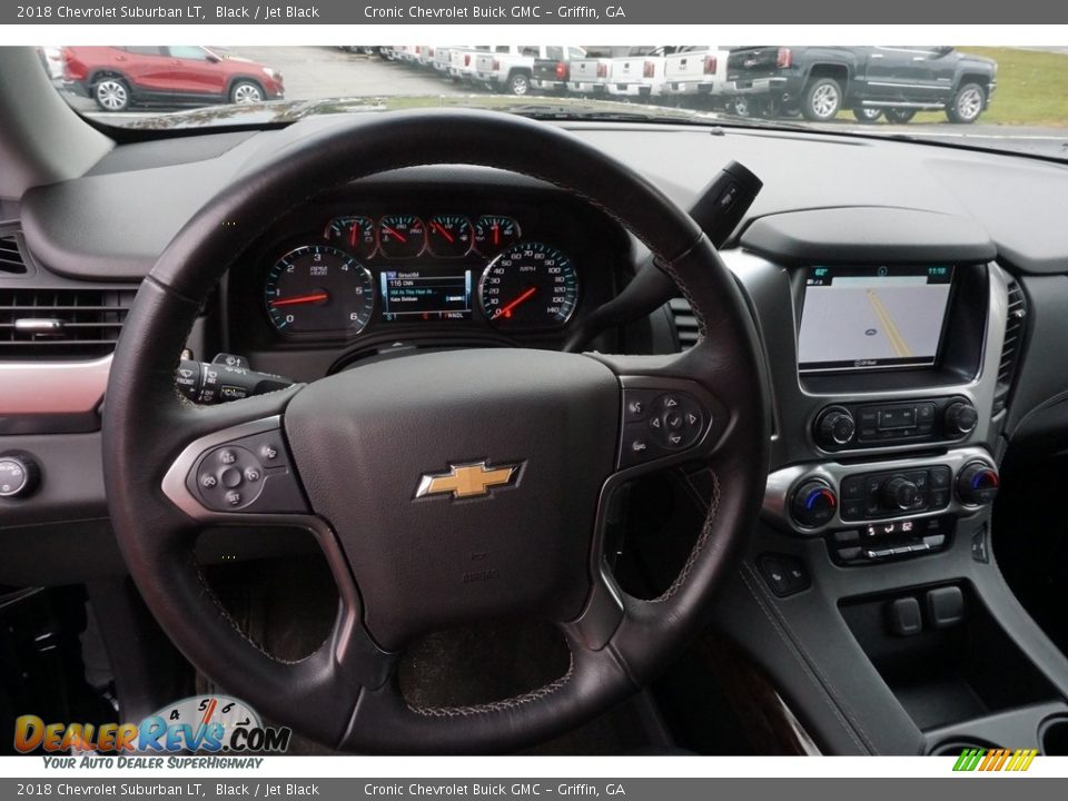 2018 Chevrolet Suburban LT Black / Jet Black Photo #5