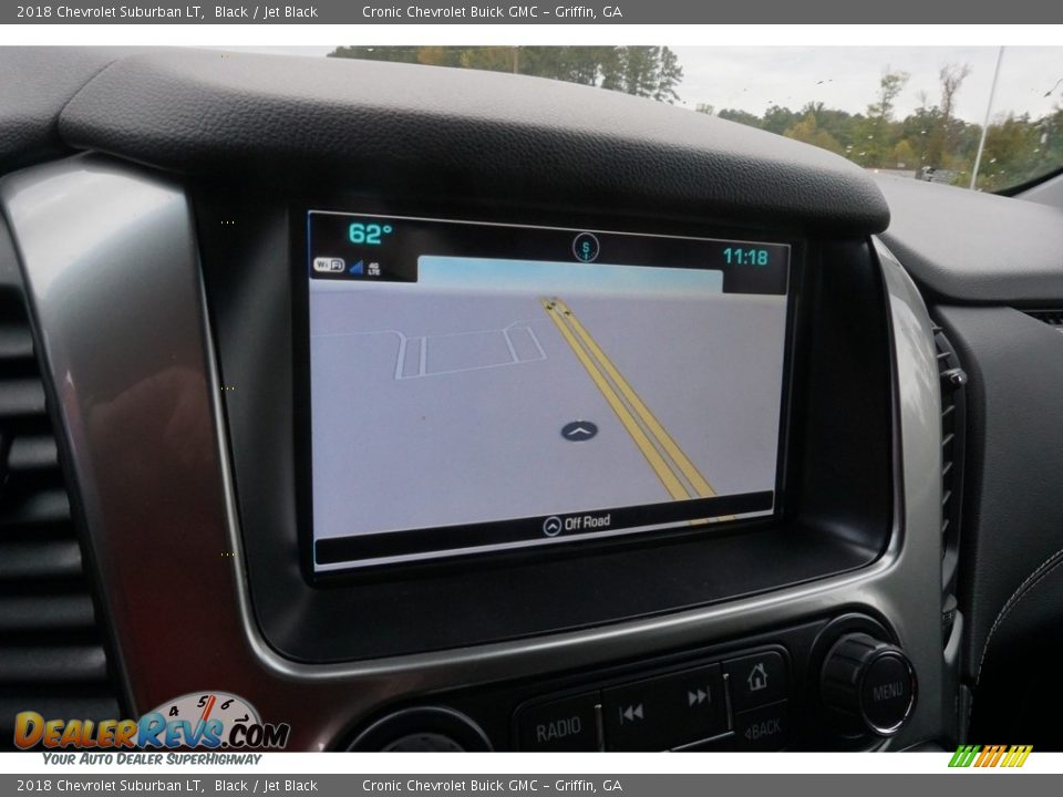 2018 Chevrolet Suburban LT Black / Jet Black Photo #7