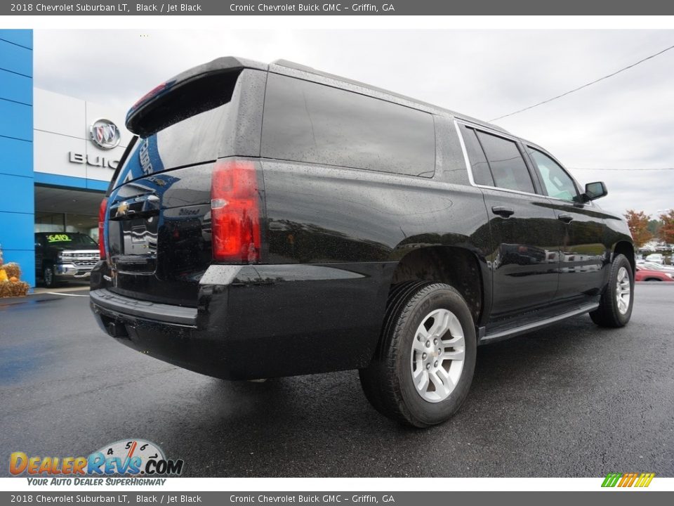 2018 Chevrolet Suburban LT Black / Jet Black Photo #12