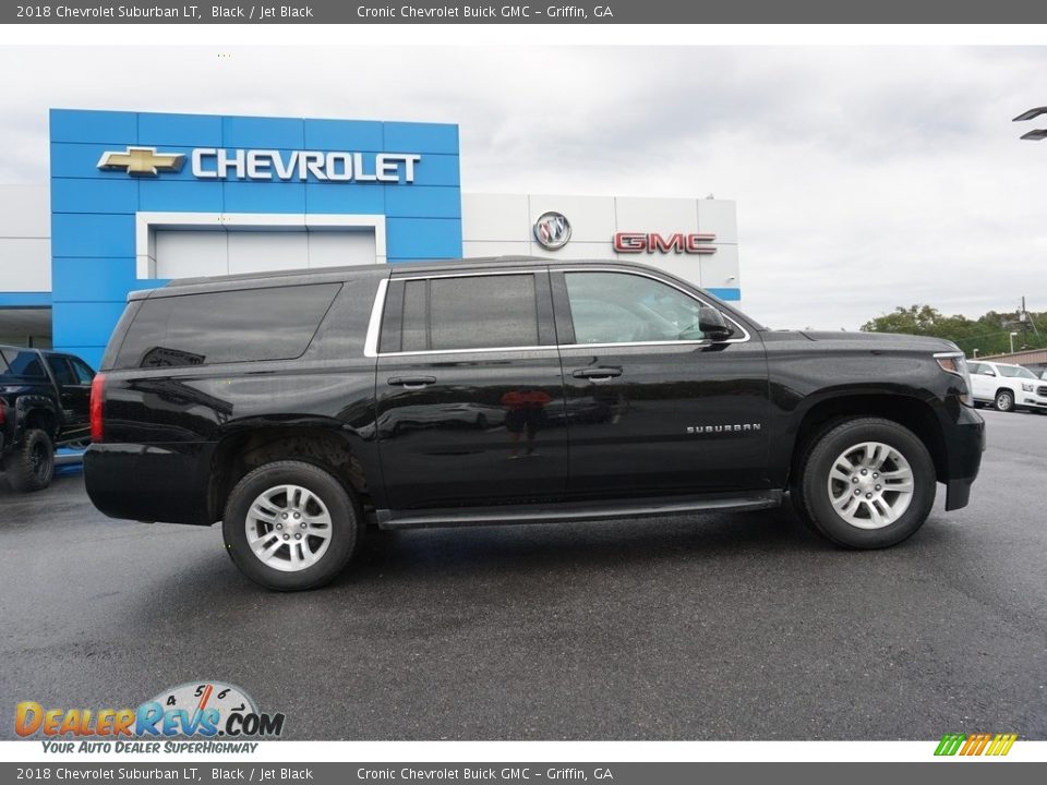 2018 Chevrolet Suburban LT Black / Jet Black Photo #13
