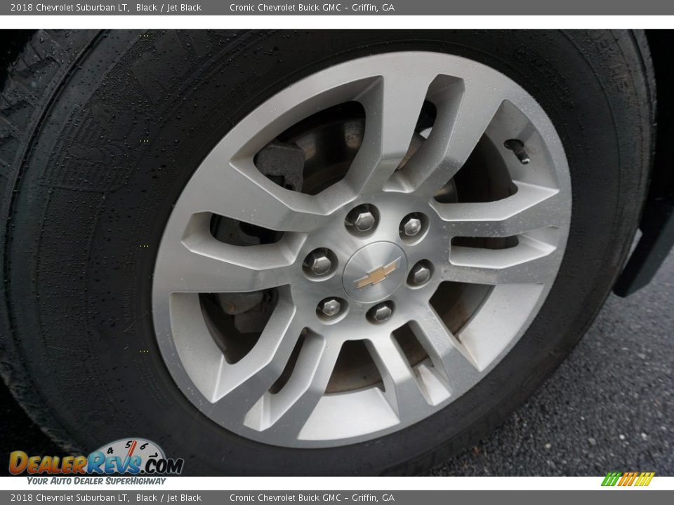 2018 Chevrolet Suburban LT Black / Jet Black Photo #14