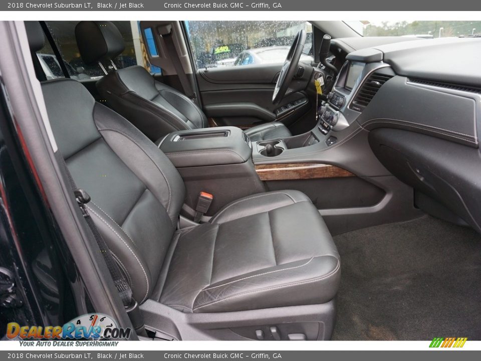 2018 Chevrolet Suburban LT Black / Jet Black Photo #15