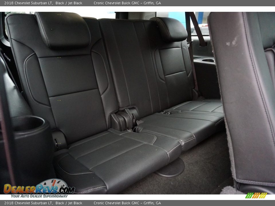 2018 Chevrolet Suburban LT Black / Jet Black Photo #17