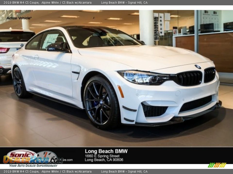 2019 BMW M4 CS Coupe Alpine White / CS Black w/Alcantara Photo #1