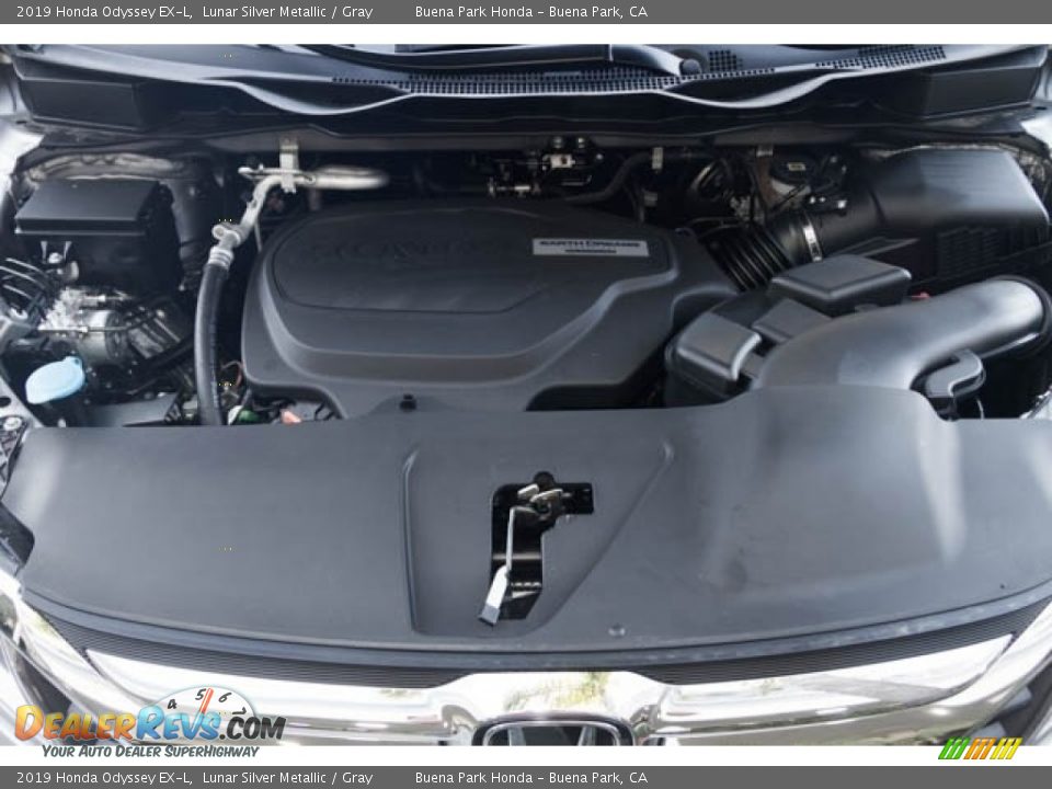 2019 Honda Odyssey EX-L Lunar Silver Metallic / Gray Photo #8
