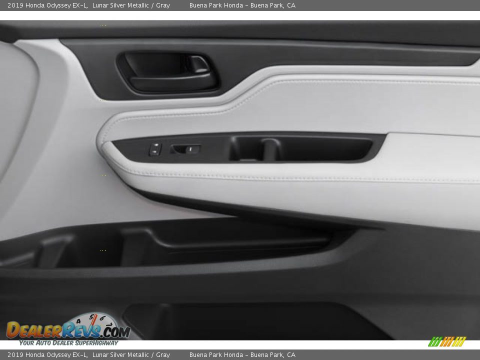 2019 Honda Odyssey EX-L Lunar Silver Metallic / Gray Photo #35