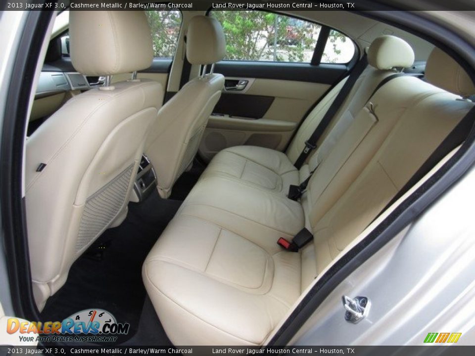 2013 Jaguar XF 3.0 Cashmere Metallic / Barley/Warm Charcoal Photo #5